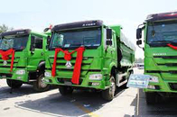 Φορτηγό απορρίψεων SINOTRUK HOWO 6X4 336HP LHD 25-40tons 10-25CBM ZZ3257N3447A1