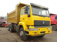 SINOTRUK χρυσό φορτηγό απορρίψεων πριγκήπων 10Wheels 336HP LHD 25-30tons ZZ3251N3641W
