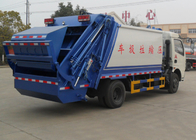 Συμπαγές φορτηγό 6cbm αποκομιδής απορριμάτων για μη - μεταφορά τοξικών αποβλήτων