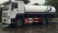 Φορτηγά βυτιοφόρων πόσιμου νερού 19CBM για το οδικό ξέπλυμα, μεταφέροντας φορτηγά νερού