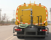 Φορτηγό δεξαμενών νερού υψηλής αποδοτικότητας 25CBM με τον υψηλό και χαμηλού επιπέδου ψεκασμό