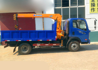 4X2 το φορτηγό Euro2 τοποθέτησε τον υδραυλικό γερανό 3.2 τόνοι XCMG για τη δημοτική κατασκευαστική εφαρμοσμένη μηχανική
