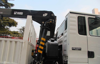 Βαρέων καθηκόντων τοποθετημένος φορτηγό γερανός 5 τόνοι SINOTRUK για την υγιεινή τοπίων