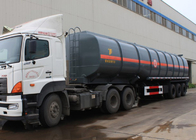 Ημι φορτηγό ρυμουλκών πετρελαίου SINOTRUK HOWO, φορτηγό δεξαμενών diesel με το ρυμουλκό