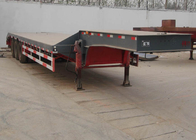 75 τόνοι 17m ημι φορτηγό ρυμουλκών Lowbed, τρι - ημι επίπεδης βάσης ρυμουλκά αξόνων