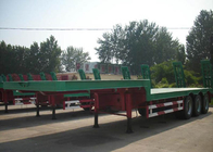 75 τόνοι 17m ημι φορτηγό ρυμουλκών Lowbed, τρι - ημι επίπεδης βάσης ρυμουλκά αξόνων