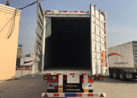 40 επίπεδης βάσης ημι άξονες 30-60 τόνοι 13m πόδια φορτηγών 2 ή 3 ρυμουλκών εμπορευματοκιβωτίων