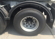 #50/#90 επίπεδης βάσης ημι φορτηγό 3 άξονες 45 - 60 CBM ρυμουλκών με το τρακτέρ HOWO A7