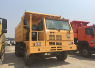 6X4 Tipper μεταλλείας LHD φορτηγό απορρίψεων 371HP 70 τόνοι SINOTRUK HOWO για τη εξορυκτική βιομηχανία