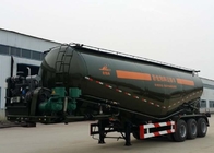 Σκονών υλικό ρυμουλκό φορτηγών δεξαμενών ημι, ημι ρυμουλκό τρακτέρ μηχανών 48000L Weichai