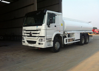 Φορτηγό δεξαμενών καυσίμων SINOTRUK HOWO 20 τόνοι, κινητά φορτηγά καυσίμων 6X4 LHD Euro2 290HP