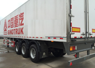 40 πόδια εμπορευματοκιβωτίων κατέψυξαν το ημι φορτηγό 2/3 άξονες 30 - 60 τόνοι 13m ρυμουλκών
