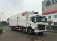 8×4 κατεψυγμένα φορτηγά και φορτηγά SINOTRUK HOWO 40 τόνος για τη μεταφορά των παγωμένων τροφίμων