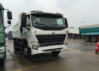 Tipper φορτηγών απορρίψεων LHD 371HP Sinotruk Howo φορτηγό απορρίψεων 6200 * σώμα φορτίου 2300 * 1600mm