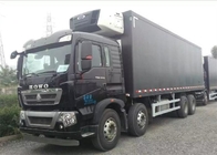 Φορτηγό παράδοσης παγωμένων τροφίμων HOWO T5G LHD 8×4 μικρή κατανάλωση ενέργειας 40 τόνου