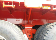 Χαμηλό ρυμουλκό 3 φορτηγών κρεβατιών ημι μηχανή κατασκευής φόρτωσης αξόνων 80T/βαρύς εξοπλισμός