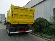 Tipper SINOTRUK HOWO 400HP φορτηγό απορρίψεων για την κατασκευή A7 κίτρινο ZZ3257V3847B1