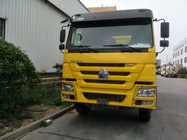 Tipper SINOTRUK HOWO 400HP φορτηγό απορρίψεων για την κατασκευή A7 κίτρινο ZZ3257V3847B1