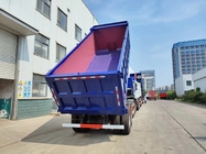 400HP χαμηλή Tipper κατανάλωσης HOWO καυσίμων μπλε υψηλή ιπποδύναμη φορτηγών απορρίψεων RHD 6×4 12wheels