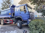 Πλήρης οδήγησηΚατώτερη κατανάλωση καυσίμου 380HP Blue HOWO Tipper Truck RHD 6×6 10 τροχών