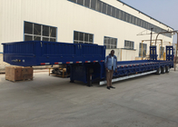 3 άξονες 80 τόνοι 17m υδραυλικό επίπεδης βάσης ρυμουλκό για τις μηχανές κατασκευής φόρτωσης