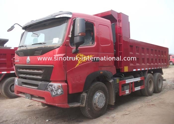 Tipper φορτηγό απορρίψεων SINOTRUK HOWO A7 420HP 6X4 10 ρόδες 25 τόνοι