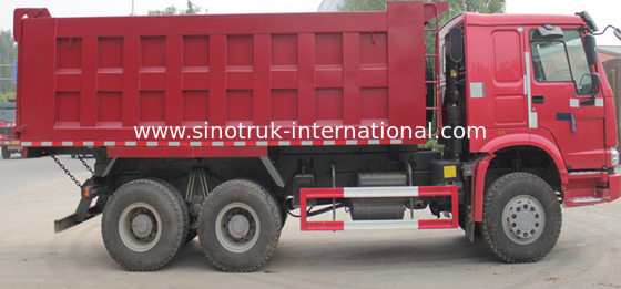 Tipper SINOTRUK HOWO φορτηγό απορρίψεων 6X4 1025cbm αγαθά ZZ3257N3647A φορτίων 30tons