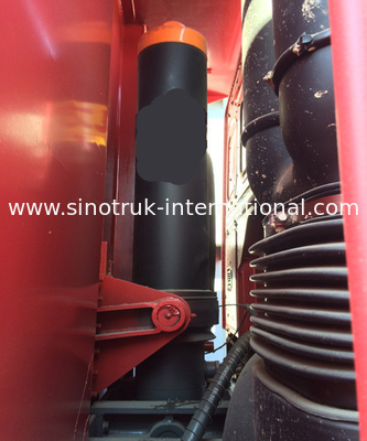 Tipper SINOTRUK HOWO φορτηγό απορρίψεων 10 φορτίο 25-40tons ZZ3257N3647A ανά τροχό 10-25CBM