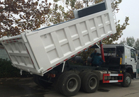 Tipper φορτηγό απορρίψεων SINOTRUK HOWO 10 φορτίο 25-40tons ZZ3257N3647A ανά τροχό 10-25CBM