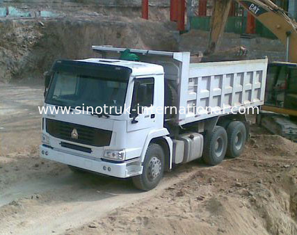 Tipper SINOTRUK HOWO φορτηγό απορρίψεων 6X4 336HP LHD 25-40tons 10-25CBM ZZ3257N3447A1