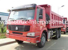 Απόρριψη TruckSINOTRUK HOWO 336HP 6X4 LHD 25-40tons 10-25CBM ZZ3257N3447A1
