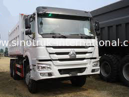 Φορτηγό απορρίψεων SINOTRUK HOWO 290HP 6X4 LHD 25-40tons 10-25CBM ZZ3257M2947A