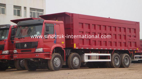 Tipper SINOTRUK HOWO φορτηγό απορρίψεων 371HP 8X4 LHD 31tons 20-30CBM ZZ3317N3867W