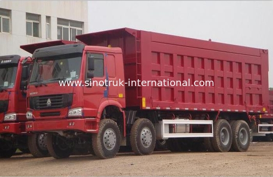Tipper SINOTRUK HOWO φορτηγό απορρίψεων 371HP 8X4 LHD 31-60tons 20-30CBM ZZ3317N3867W