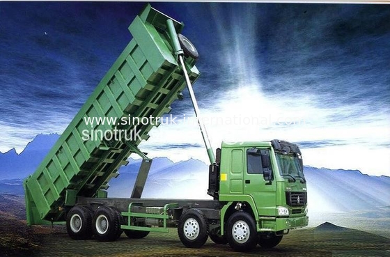 Tipper SINOTRUK HOWO φορτηγό απορρίψεων 371HP 8X4 LHD 31-60tons 20-30CBM ZZ3317N3867W