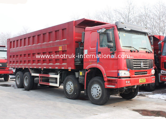 Tipper SINOTRUK HOWO φορτηγό απορρίψεων 371HP 8X4 LHD 31-60tons 20-30CBM ZZ3317N3867W