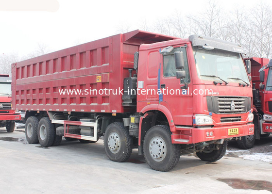 Φορτηγό απορρίψεων SINOTRUK HOWO 371HP 8X4 LHD 31tons 20-30CBM ZZ3317N3867W