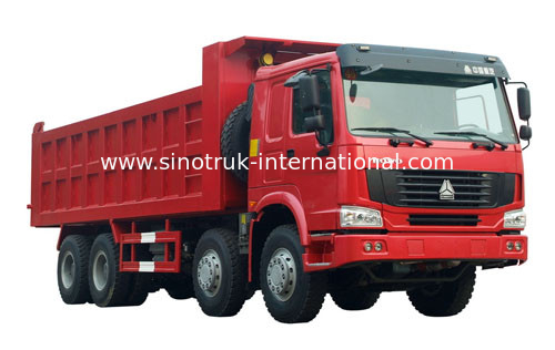 Tipper SINOTRUK HOWO φορτηγό απορρίψεων 371HP 8X4 LHD 31tons 20-30CBM ZZ3317N3567W