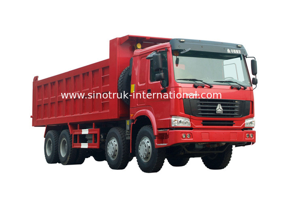 Tipper SINOTRUK HOWO φορτηγό απορρίψεων 371HP 8X4 LHD 31tons 20-30CBM ZZ3317N3567W
