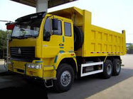 SINOTRUK χρυσό φορτηγό απορρίψεων πριγκήπων 10Wheels 336HP LHD 25-30tons ZZ3251N3641W