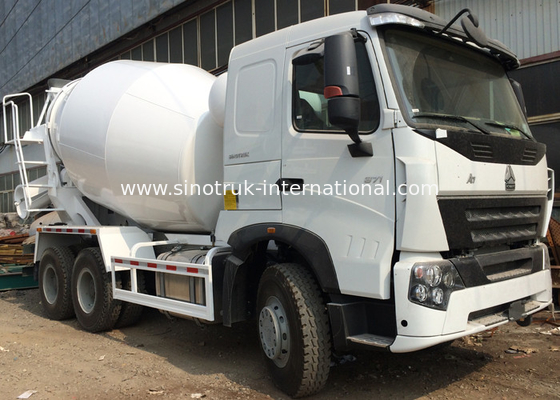 Συγκεκριμένο φορτηγό 10CBM 371HP 6X4 LHD αντλιών εξοπλισμού συγκεκριμένων αναμικτών A7