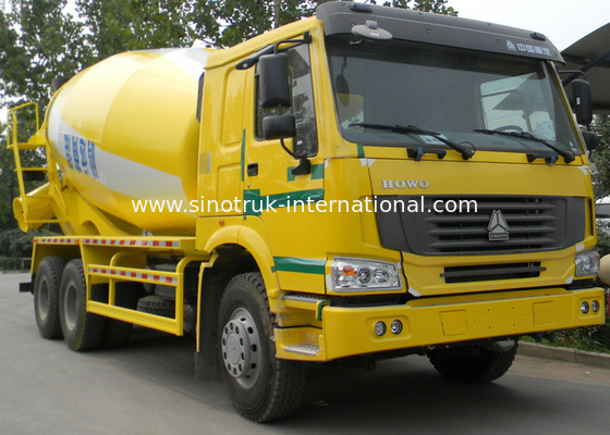 Φορτηγό SINOTRUK HOWO 12CBM 336HP 6X4 LHD ZZ5257GJBN4048W συγκεκριμένων αναμικτών