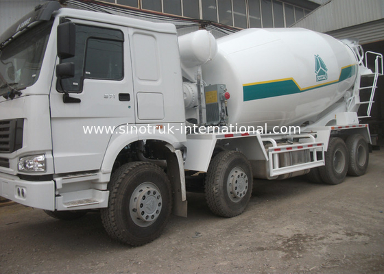 Φορτηγό 14CBM 371HP 8X4 LHD ZZ5317GJBN3261W συγκεκριμένων αναμικτών SINOTRUK HOWO