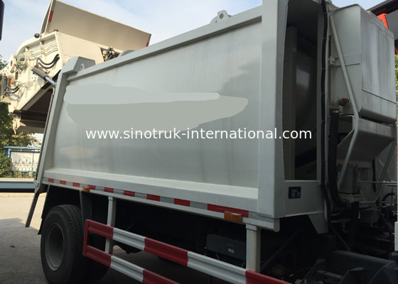 SINOTRUK συμπιεσμένο φορτηγό 10-12CBM LHD 4X2 ZZ3161M4311 συλλογής απορριμάτων