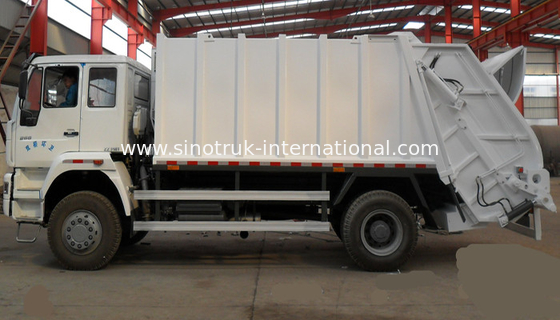 SINOTRUK συμπιεσμένο φορτηγό 10-12CBM LHD 4X2 ZZ3161M4311 συλλογής απορριμάτων