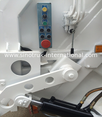 SINOTRUK συμπιεσμένο φορτηγό 10-12CBM LHD 4X2 ZZ3161M4311 συλλογής απορριμάτων