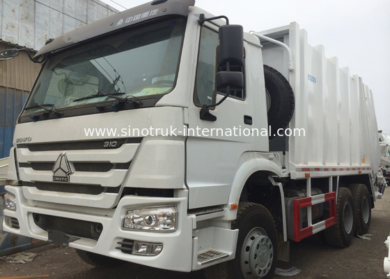 SINOTRUK συμπιεσμένα φορτηγά 15-16 CBM 290HP ZZ1167M4611 συλλογής απορριμάτων