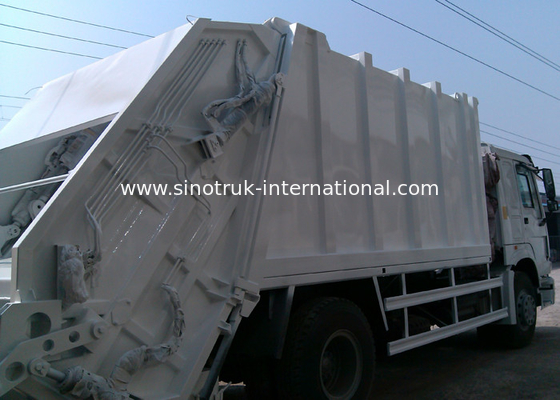 SINOTRUK συμπιεσμένα φορτηγά 15-16 CBM 290HP ZZ1167M4611 συλλογής απορριμάτων