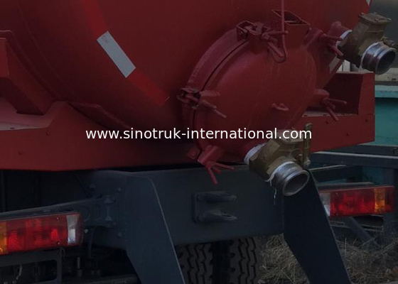 φορτηγό αναρρόφησης λυμάτων 15CBM LHD 336HP, σηπτικό αντλώντας φορτηγό δεξαμενών