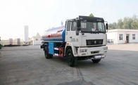 Μικρό ευρο- 140HP δεξαμενών βενζίνης ρυμουλκό δεξαμενών καυσίμων φορτηγών 5-6 CBM 4X2 LHD